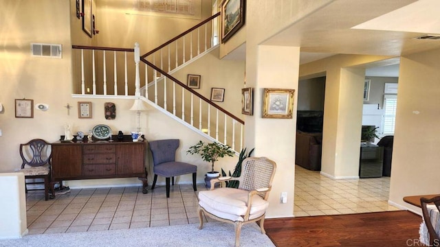 42154 Thoroughbred Ln, Murrieta, CA 92562 - stairs featuring tile patterned floors