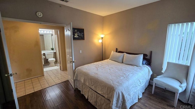 42154 Thoroughbred Ln, Murrieta, CA 92562 - bedroom with wood finished floors and ensuite bathroom