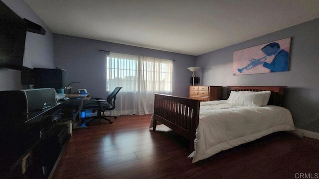 42154 Thoroughbred Ln, Murrieta, CA 92562 - bedroom with wood finished floors and a desk