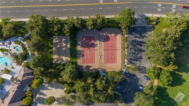 26928 Eagle Run St, Corona, CA 92883 - drone / aerial view of a pool area