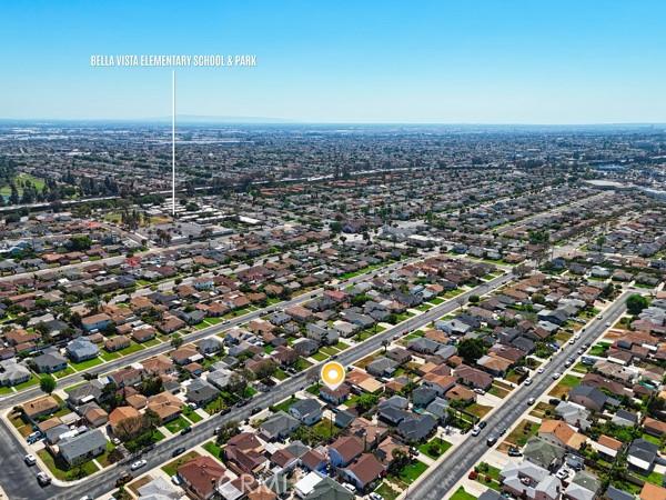 325 W Floral Dr, Monterey Park, CA 91754 - bird's eye view