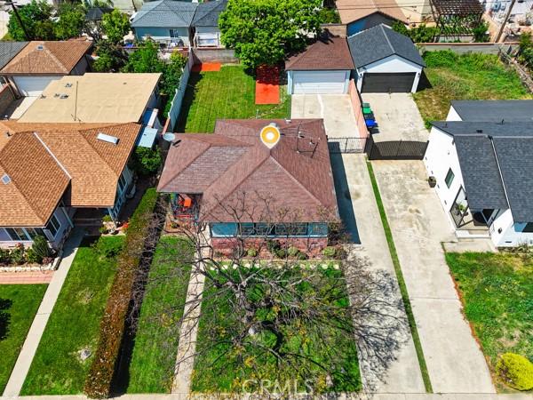 325 W Floral Dr, Monterey Park, CA 91754 - drone / aerial view featuring a residential view