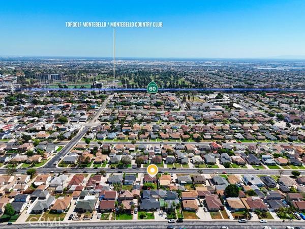 325 W Floral Dr, Monterey Park, CA 91754 - aerial view with a residential view