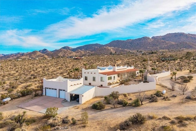 7423 Juniper Rd, Joshua Tree, CA 92252 - view of mountain feature featuring a desert view