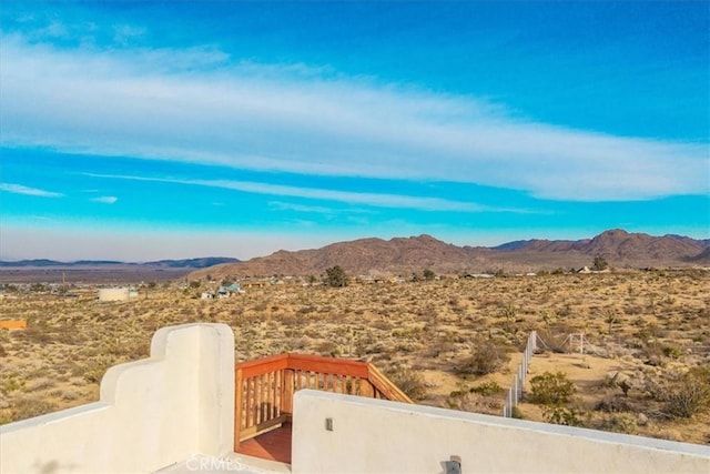 7423 Juniper Rd, Joshua Tree, CA 92252 - view of mountain feature featuring view of desert