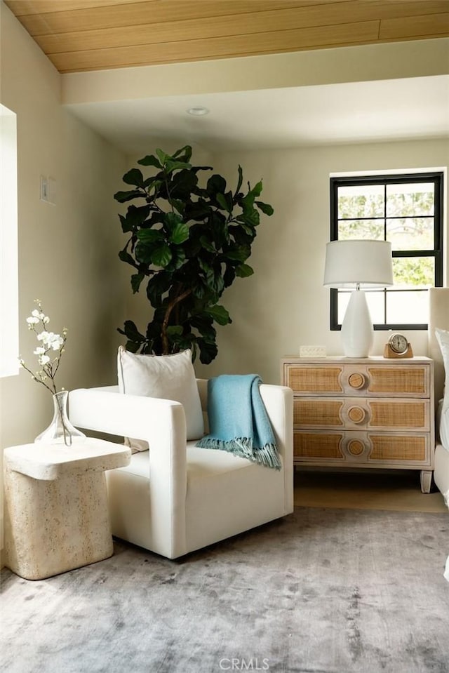 view of sitting room