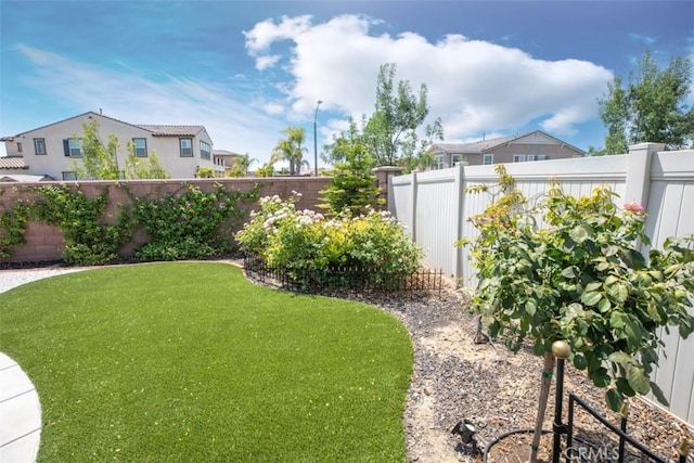 30223 Mahogany St, Murrieta, CA 92563 - view of yard featuring a residential view and a fenced backyard