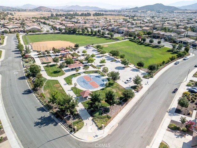 30223 Mahogany St, Murrieta, CA 92563 - drone / aerial view featuring a residential view and a mountain view