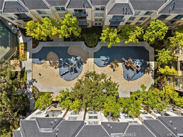 drone / aerial view