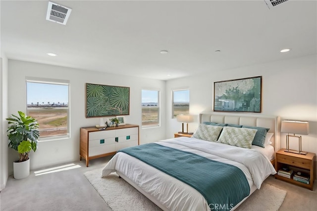 687 Ballesteros St, Perris, CA 92571 - carpeted bedroom featuring visible vents and recessed lighting