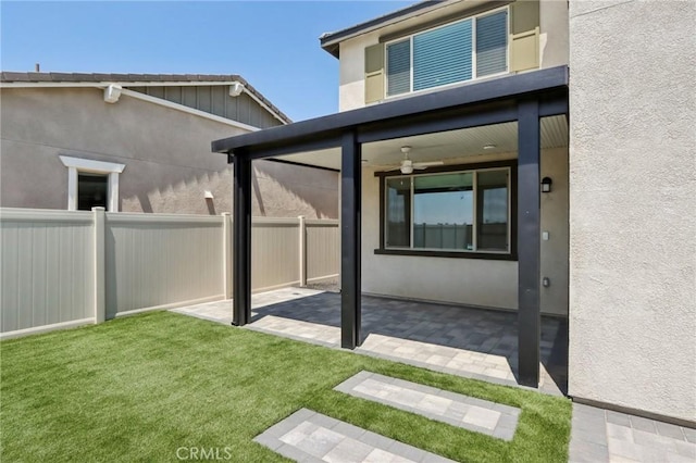 687 Ballesteros St, Perris, CA 92571 - back of house with fence and stucco siding