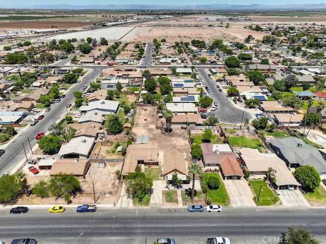1107 B St, Brawley, CA 92227 - drone / aerial view with a residential view and a mountain view