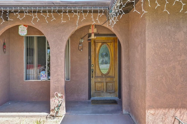 1107 B St, Brawley, CA 92227 - property entrance with stucco siding