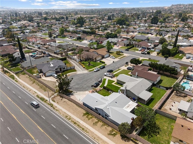 9684 Hemlock St, Rancho Cucamonga, CA 91730 - aerial perspective of suburban area