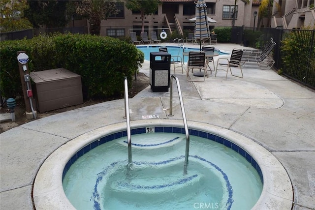 1052 Calle Del Cerro Unit 705, San Clemente, CA 92672 - community pool with a patio and a hot tub