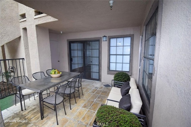 1052 Calle Del Cerro Unit 705, San Clemente, CA 92672 - view of patio featuring outdoor dining space
