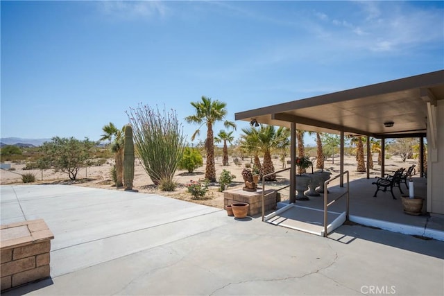 view of patio