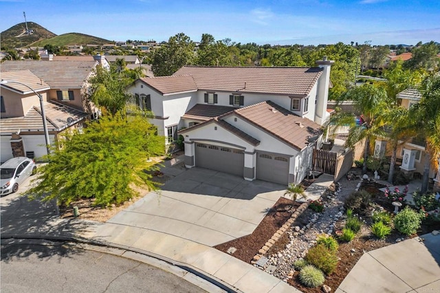 28829 Golden Dawn Dr, Menifee, CA 92584 - aerial view featuring a residential view