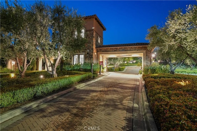 11818 N Hillsborough Ln, Porter Ranch, CA 91326 - surrounding community featuring decorative driveway
