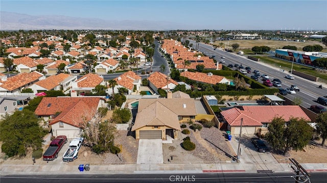 43922 Warner Trl, Palm Desert, CA 92211 - aerial perspective of suburban area with a mountain backdrop