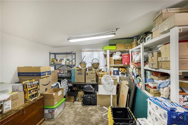 view of storage