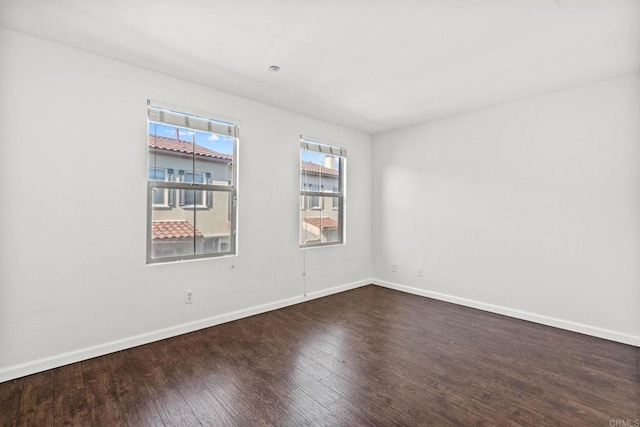 1295 Blue Jean Way Unit 2, Chula Vista, CA 91913 - empty room featuring baseboards and dark wood-style floors