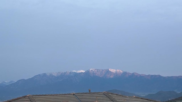 view of mountain backdrop