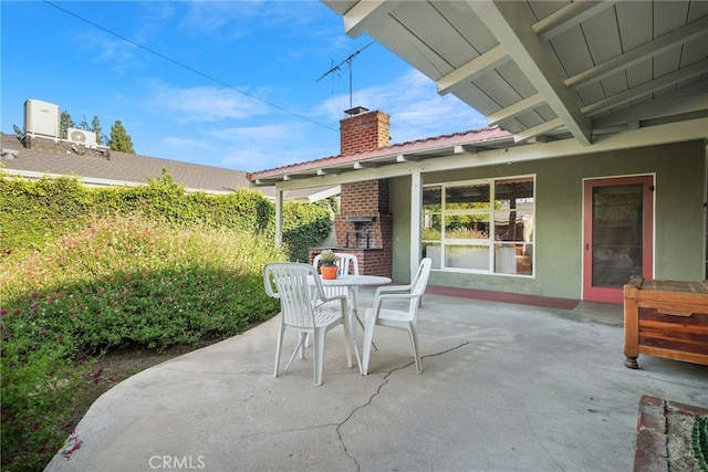 15731 Marlin Pl, Van Nuys, CA 91406 - view of patio / terrace with outdoor dining area