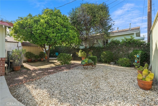 15731 Marlin Pl, Van Nuys, CA 91406 - view of yard featuring fence