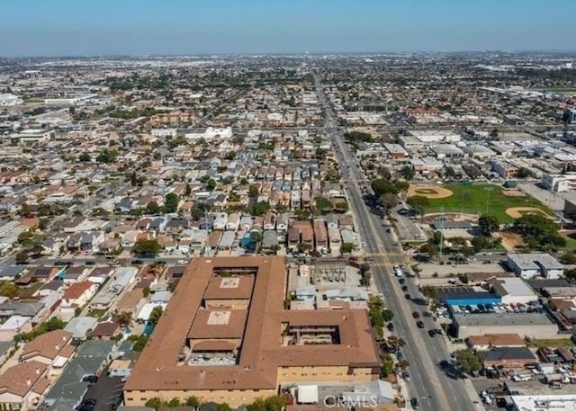 drone / aerial view featuring a residential view