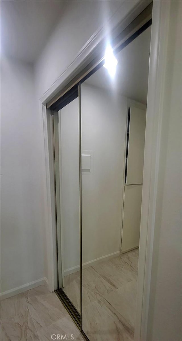 view of closet