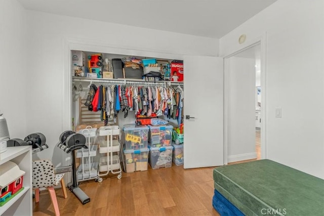 view of closet