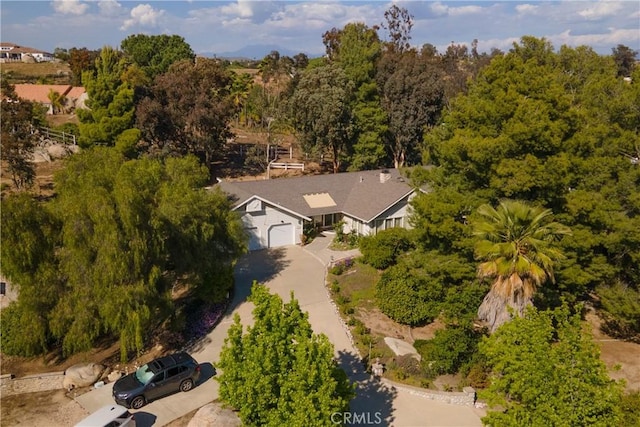 drone / aerial view