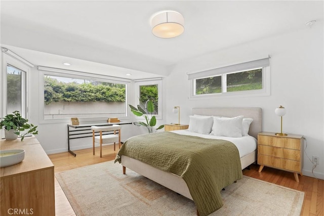 8163 Billowvista Dr, Playa Del Rey, CA 90293 - bedroom with light wood-style floors and baseboards