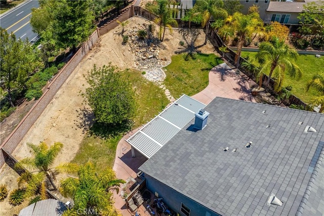 drone / aerial view