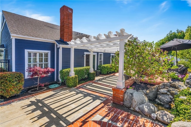 3 Treethorne Cir, Laguna Niguel, CA 92677 - view of patio featuring a pergola