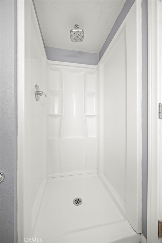 bathroom with walk in shower