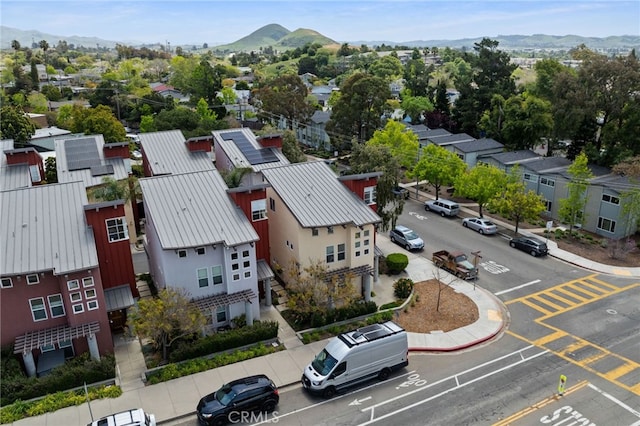 1210 Southwood Dr, San Luis Obispo, CA 93401 - birds eye view of property with a mountain view and a residential view
