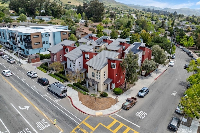 1210 Southwood Dr, San Luis Obispo, CA 93401 - drone / aerial view featuring a residential view and a mountain view