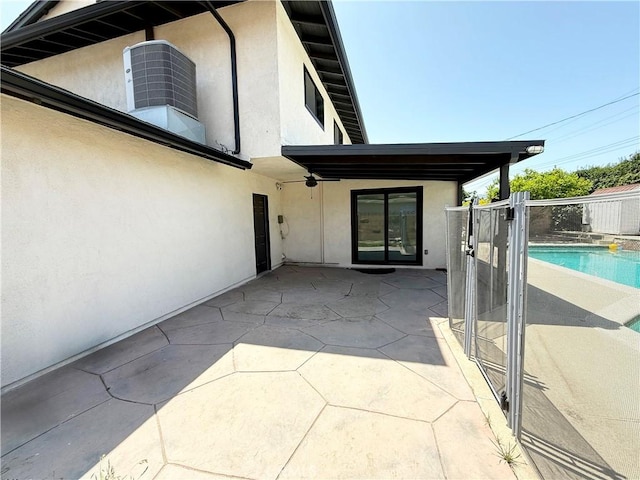 1613 Kane Ave, Simi Valley, CA 93065 - view of patio with ceiling fan