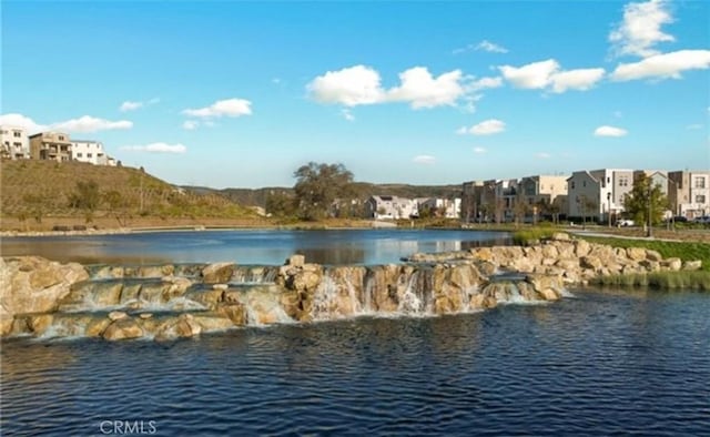 view of water feature