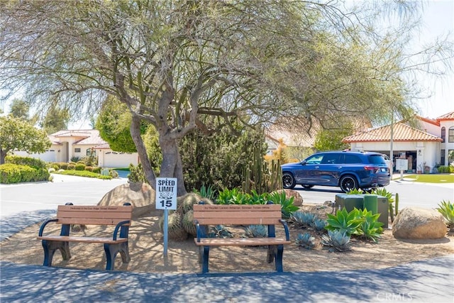 view of property's community
