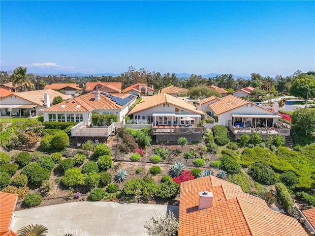 birds eye view of property featuring a residential view