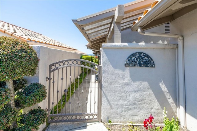 view of gate