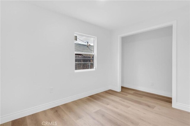 7307 Diamond St, Riverside, CA 92504 - unfurnished room with baseboards and light wood-type flooring