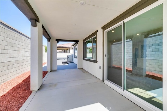 4021 E Perdido Privado, Ontario, CA 91761 - view of patio / terrace with fence