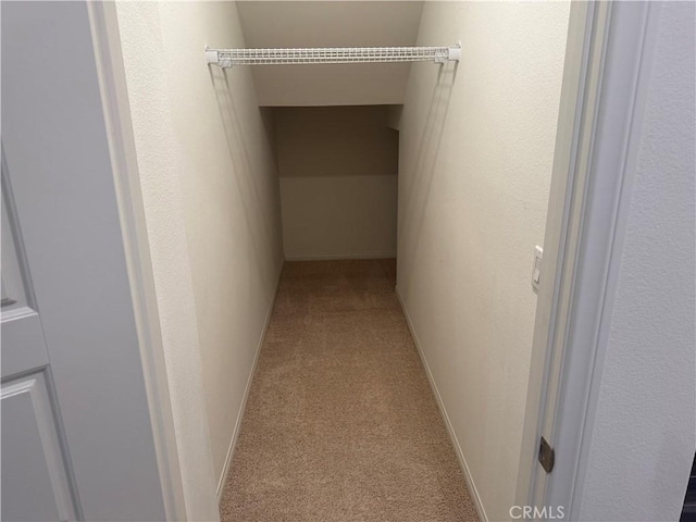 corridor with carpet