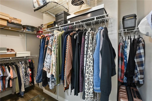 12 Saphir Way, Aliso Viejo, CA 92656 - walk in closet with wood finished floors