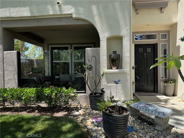 12 Saphir Way, Aliso Viejo, CA 92656 - view of exterior entry featuring stucco siding