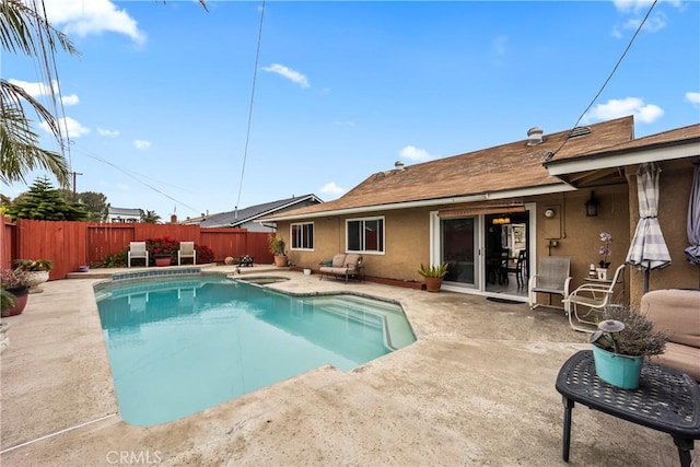 14901 Quill Cir, Huntington Beach, CA 92647 - view of pool featuring a patio area and a fenced backyard